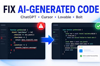 fix bugs in ai generated code and vibe coded apps
