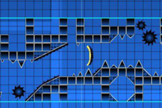 create a geometry dash layout for you