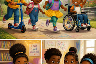illustrate african american children book illustrations
