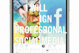 design instagram and facebook posts
