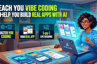 teach you vibe coding and help you build real apps with ai