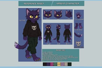 draw custom furry art, fursonas, and character designs