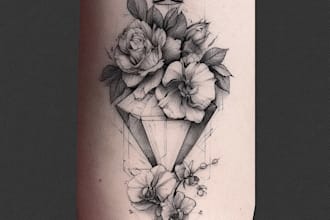 makle a tattoo design of tattoo sleeve