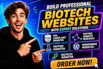fda complaint peptide website research peptide wordpress website biotech website