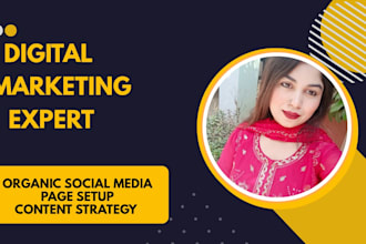 do organic social media market