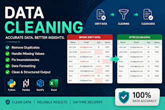 clean and preprocess your dataset using python