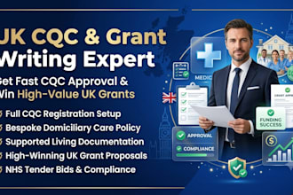 write cqc registration documents and domiciliary care policies