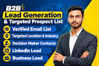provide targeted b2b lead generation with verified email list
