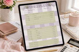 design a digital planner in canva for productivity