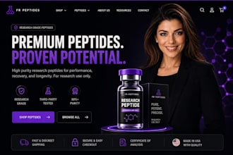 peptide website ecommerce peptide website peptide research website peptide store