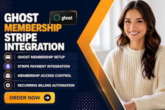 setup ghost membership stripe integration paid subscription ghost monitization