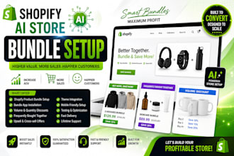 setup shopify product bundles, bundle app, volume discount