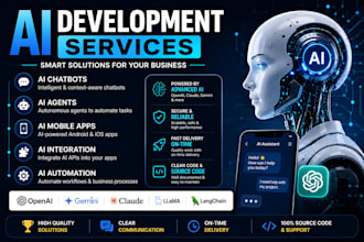 build ai agents , bot and automate your business with openai