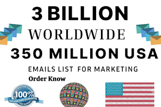 send 350 million, email blast and email marketing campaign to inbox