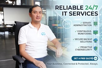 provide remote IT support and maintenance for your server, network, security