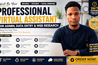 be your shopify virtual assistant for admin data entry web research