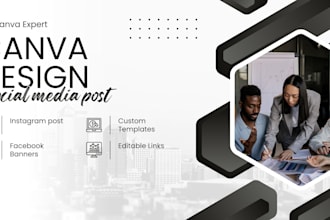 do canva design for social media posts and marketing