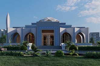 do 3d house rendering, interior and exterior in sketchup