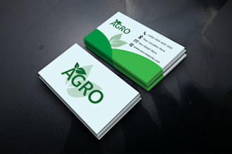design a professional modern business card and stationery