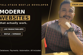 design and build a fast, modern website for your business