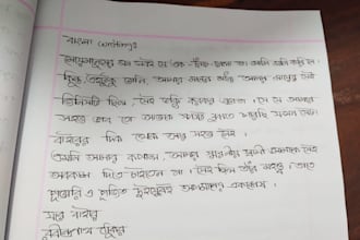 do elegant hand writing and translation