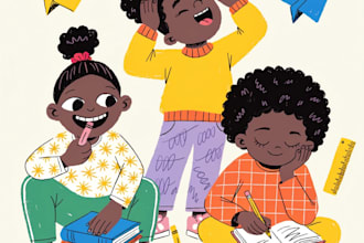 illustrate african american children book illustrations