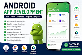 develop android apps using java and kotlin