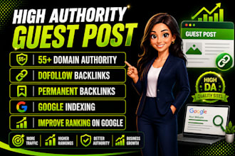 build high DR guest post backlinks with permanent dofollow links for SEO