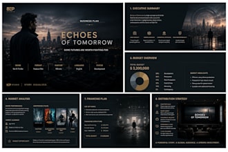 create a professional film business plan to attract investors
