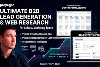 do b2b lead generation and find verified business contacts