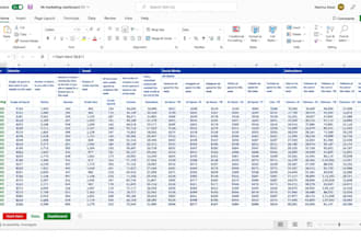 create editable excel google sheets monthly budget spreadsheet invoice template