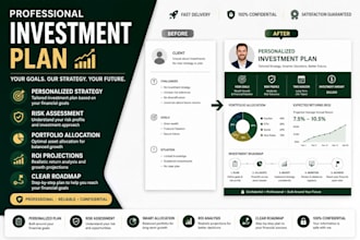 create a personalized investment plan to help grow your wealth