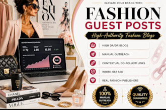build high authority fashion guest posts