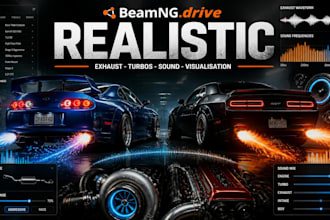 make beamng engine sound mods and realistic audio enhancements
