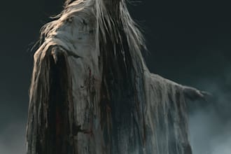 draw dark fantasy and horror characters