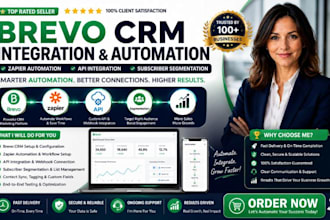 setup brevo crm integration zapier api integration brevo subscriber segmentation