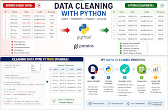 clean and preprocess your dataset using python