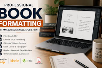 format your book for amazon KDP