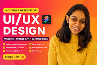do figma website ui ux, mobile app ui ux, figma landing page