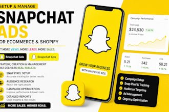 run profitable tiktok ads and snapchat ads campaigns