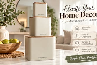create female ugc for lifestyle home and home decor products