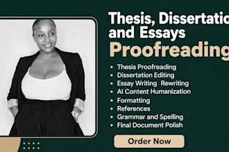 proofread, humanize, and format your thesis or dissertation in apa mla harvard