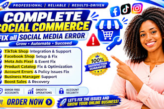 l troubleshoot meta commerce manager catalog and shop issues
