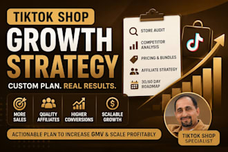 audit your tiktok shop and deliver a 60 day action plan