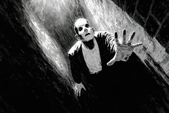 do noir, horror and dark comic book art and illustrations