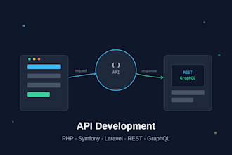 build a rest or graphql API using PHP symfony laravel
