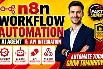 setup n8n workflow automation, n8n ai agent and API integration