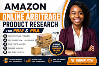 amazon online arbitrage product research for fbm and fba