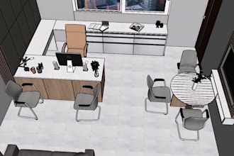 be your interior designer for your office design