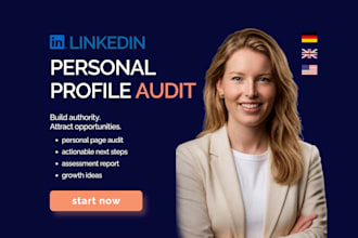 audit your personal linkedin profile and craft an action plan